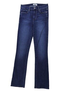 PAIGE High Rise Manhattan Bootcut Jeans Size 27